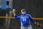 Softball vs Babson  Wheaton College Softball vs Babson College. - Photo by Keith Nordstrom : Wheaton, Softball, Babson, NEWMAC